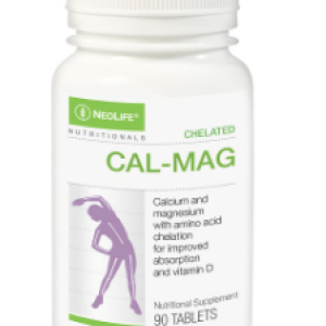 Chelated Cal-Mag with 500 IU Vitamin D3 – 90 Tablets (Single)